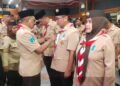 Sejarah Baru Pramuka Surabaya, 26 Kwaran dan 12 Saka Dilantik Serentak di Balai Kota
