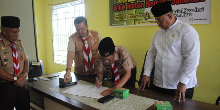 Kwarda Kepri Salurkan Bantuan Untuk Korban Bencana di Sumatera