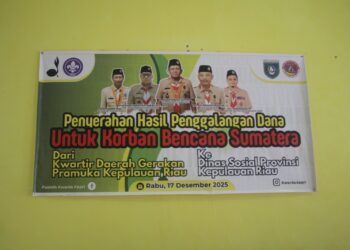 Kwarda Kepri Salurkan Bantuan Untuk Korban Bencana di Sumatera