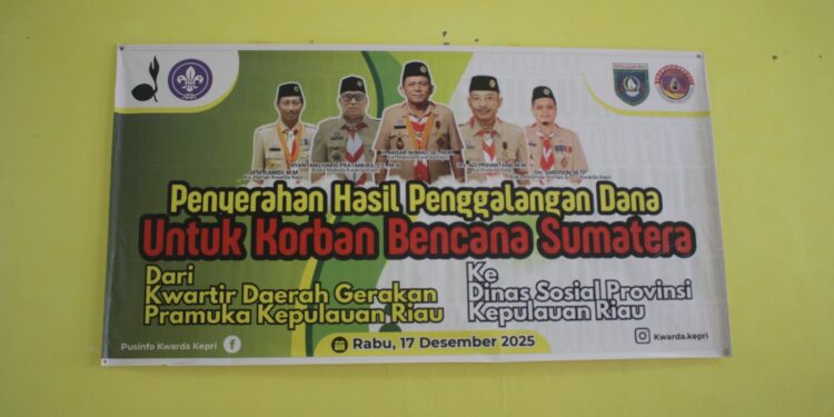 Kwarda Kepri Salurkan Bantuan Untuk Korban Bencana di Sumatera