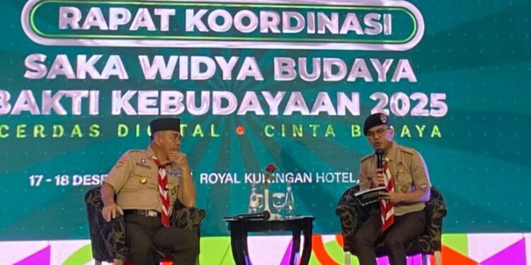 Rakor Saka Widya Budaya Bakti Kebudayaan 2025 Perkuat Peran Pramuka Lestarikan Budaya di Era Digital