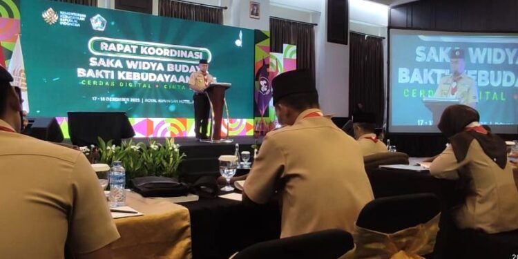 Rakor Saka Widya Budaya Bakti Kebudayaan 2025 Perkuat Peran Pramuka Lestarikan Budaya di Era Digital