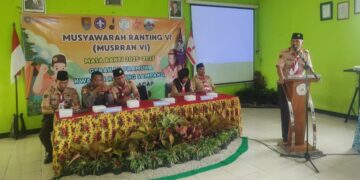 Pramuka Cilacap Adakan Anjangsana Ke Kwartir Ranting Sampang Dalam Rangka Pembinaan Organisasi Kepramukaan