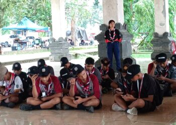 Saka Bhayangkara Tabanan Amankan Jambore Daerah Bali 2025