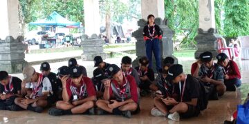 Saka Bhayangkara Tabanan Amankan Jambore Daerah Bali 2025