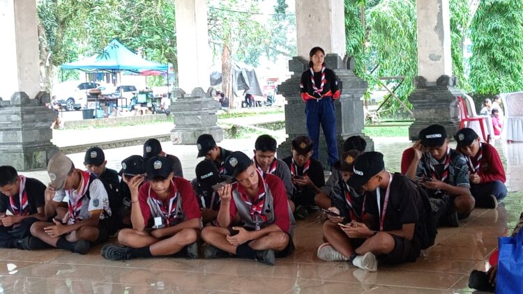 Saka Bhayangkara Tabanan Amankan Jambore Daerah Bali 2025