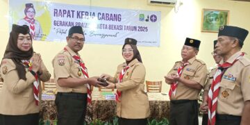 ‎Ketua Kwarcab Kota Bekasi Buka Rakercab 2025: Ajang Evaluasi, Memformulasi Strategi dan Menguatkan Silaturrahmi