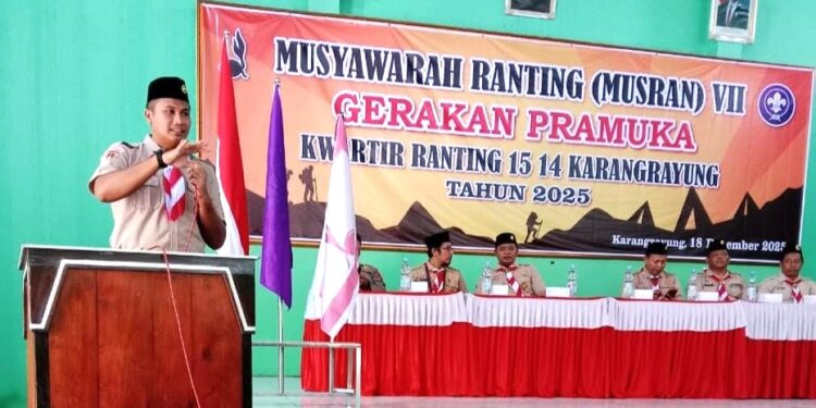 Musyawarah Ranting Pramuka Karangrayung, Prioritaskan Pembinaan Anggota Muda Dan Dewasa