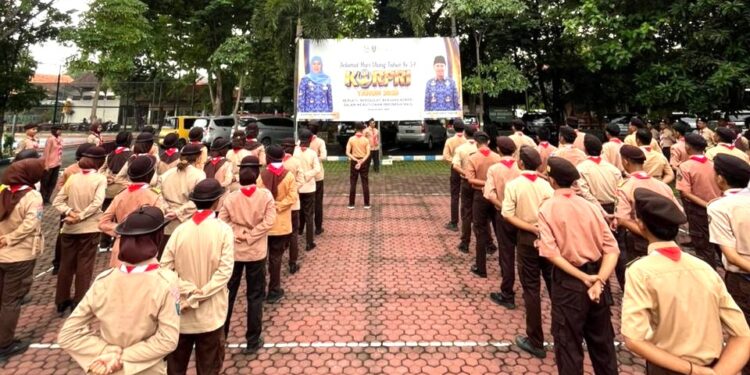 Pimpinan Saka Wanabakti Jawa Timur Dorong Kemandirian di Latihan Pembinaan Pengelolaan Tahun 2025