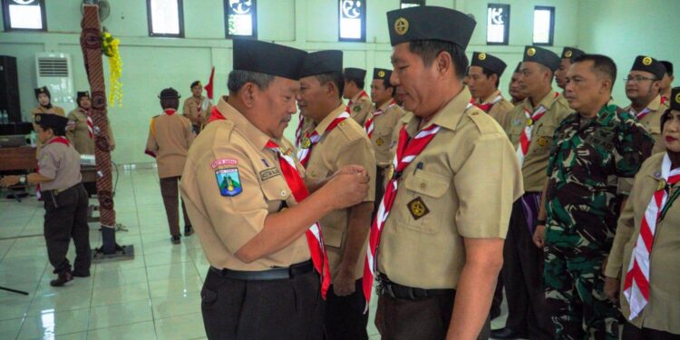 Ka Mabiran dan Pengurus Kwarran Sedati Masa Bakti 2025–2028 Dilantik, Siap Untuk Mengabdi dan Menginspirasi Tanpa Henti