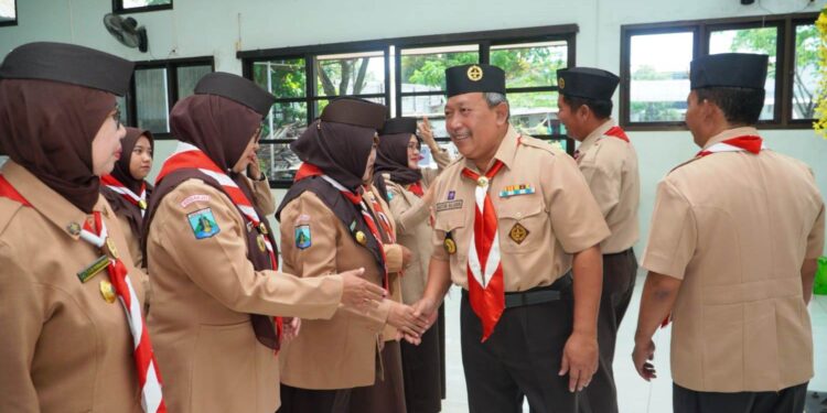 Ka Mabiran dan Pengurus Kwarran Sedati Masa Bakti 2025–2028 Dilantik, Siap Untuk Mengabdi dan Menginspirasi Tanpa Henti