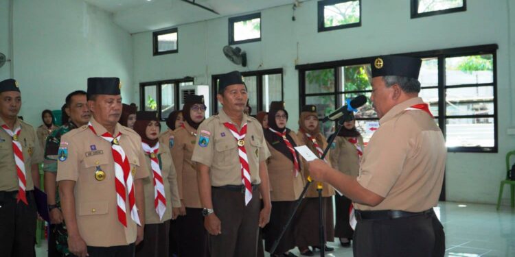 Ka Mabiran dan Pengurus Kwarran Sedati Masa Bakti 2025–2028 Dilantik, Siap Untuk Mengabdi dan Menginspirasi Tanpa Henti