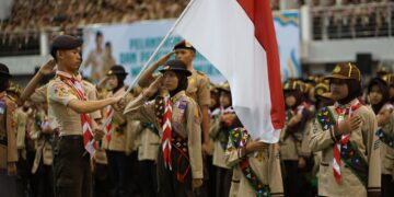 Tutup Tahun 2025 Kwarcab Purbalingga Lantik 3.646 Pramuka Garuda Baru