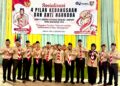 Kwarda Lampung Gelar Sosialisasi 4 Pilar Kebangsaan dan Anti Narkoba di Lampung Timur