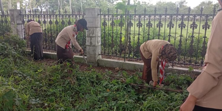 Ulang Tahun dan Orientasi, Saka Wanabakti Ajak Anggota Peduli Lingkungan
