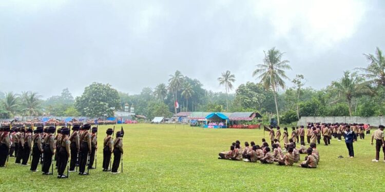 Tanamkan Rasa Cinta Tanah Air, Satuan Komunitas (SAKO) KKM Madrasah Kwarcab Sigi Gelar Jambore Madrasah Tsanawiyah