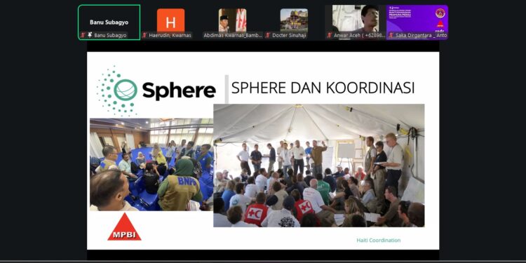 Kwarnas, RedR Indonesia, dan MPBI selenggarakan Pembekalan Prinsip-Prinsip Bakti Kemanusiaan Pramuka Peduli dalam Tanggap Darurat Bencana Bagi Relawan Pramuka Peduli