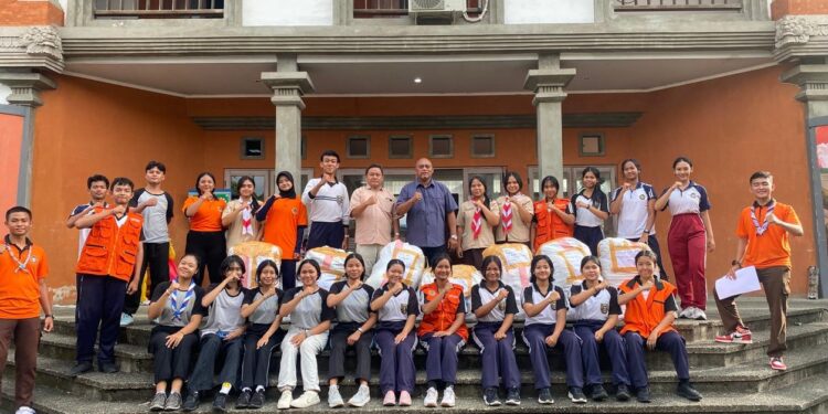 Kumpulkan Rp25,9 Juta, Kwarda Bali Resmi Tutup Posko Bumbung Kemanusiaan Pramuka Peduli