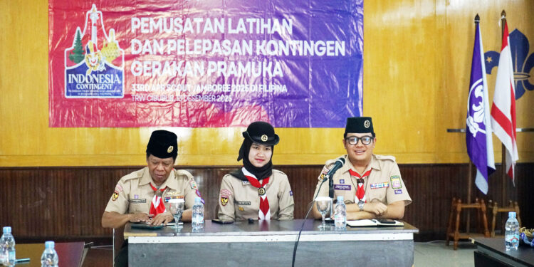 Kwarnas Selenggarakan Pemusatan Latihan Kontingen Gerakan Pramuka ke 33rd APR Scout Jamboree di Filipina