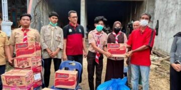 Pramuka Peduli Aceh Salurkan Bantuan Kemanusiaan kepada Korban Banjir