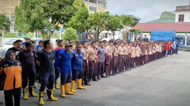Kwarda Sumut Turunkan 5.000 Pramuka Peduli dan Bangun Posko Bantuan Korban Bencana