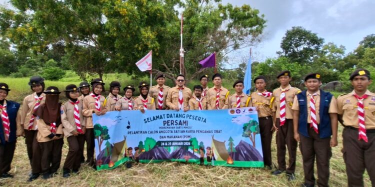 Terima Anggota Baru, Pimpinan Saka POM Belitung Tekankan Manfaat Nyata bagi Masyarakat