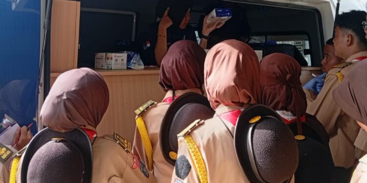 Terima Anggota Baru, Pimpinan Saka POM Belitung Tekankan Manfaat Nyata bagi Masyarakat