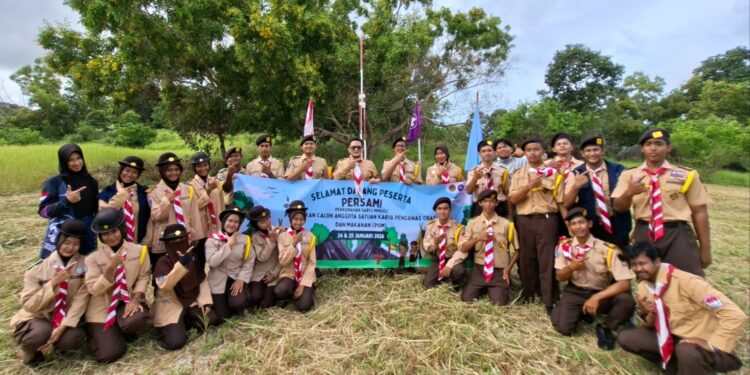 Terima Anggota Baru, Pimpinan Saka POM Belitung Tekankan Manfaat Nyata bagi Masyarakat
