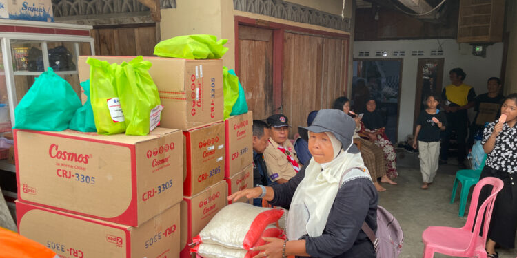 Pramuka Jateng Turun Langsung ke Sumbar, Salurkan Bantuan untuk Korban Bencana