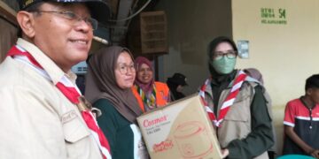 Pramuka Jateng Turun Langsung ke Sumbar, Salurkan Bantuan untuk Korban Bencana