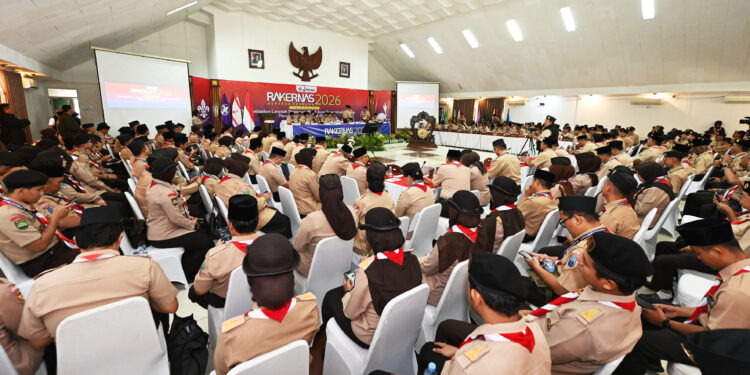 Rakernas Gerakan Pramuka 2026, Menpora: Pramuka Harus Jadi Jangkar Moral dan Solusi Strategis di Tengah Tantangan Global