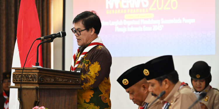 Rakernas Gerakan Pramuka 2026, Menpora: Pramuka Harus Jadi Jangkar Moral dan Solusi Strategis di Tengah Tantangan Global