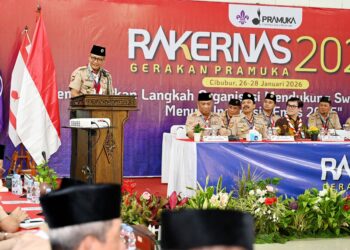Ka Kwarnas Budi Waseso Buka Rakernas Gerakan Pramuka 2026, Pramuka Perkuat Sinergi Dukung Swasembada Pangan
