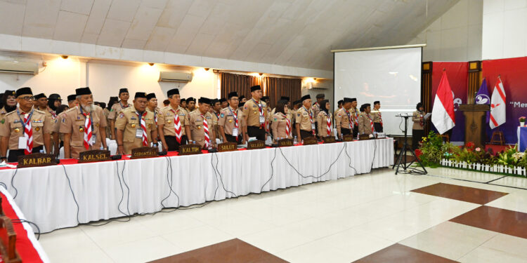 Ka Kwarnas Budi Waseso Buka Rakernas Gerakan Pramuka 2026, Pramuka Perkuat Sinergi Dukung Swasembada Pangan