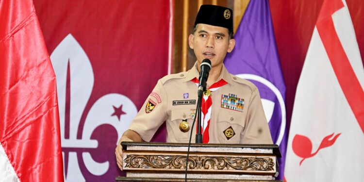 Kwarnas Sampaikan Program Kerja Prioritas di Rakernas Gerakan Pramuka 2026