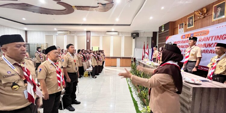 Azano Ranggito Terpilih Jadi Ketua Ranting Karawaci Kwarcab Kota Tangerang