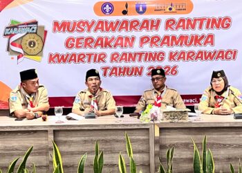 Azano Ranggito Terpilih Jadi Ketua Ranting Karawaci Kwarcab Kota Tangerang