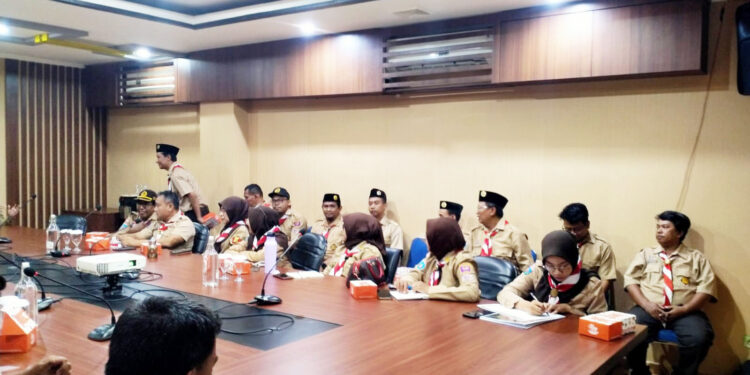 1000 Pramuka Garuda dan Seleksi Kontingen Jambore Nasional Kwarcab Kota Tangerang Difasilitasi Dispora