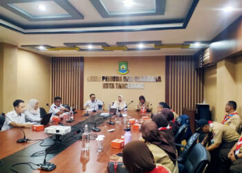 1000 Pramuka Garuda dan Seleksi Kontingen Jambore Nasional Kwarcab Kota Tangerang Difasilitasi Dispora