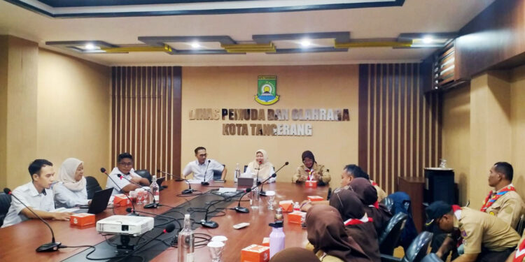 1000 Pramuka Garuda dan Seleksi Kontingen Jambore Nasional Kwarcab Kota Tangerang Difasilitasi Dispora