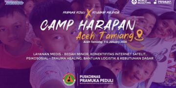 Puskornas Pramuka Peduli Hadir di Aceh Tamiang