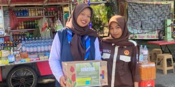 Pramuka Peduli Kwartir Daerah Aceh Galang Dana Untuk Banjir dan Longsor Aceh di Pelabuhan Ulee Lheue