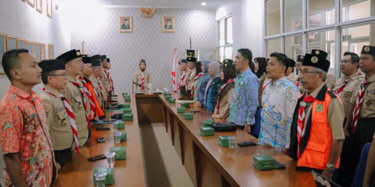 Ketua Kwarda Lampung Beri Penghargaan Donatur Bumbung Kemanusiaan Untuk Banjir Sumatera