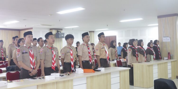 KMD Golongan Penggalang dan Penegak Pramuka UNM Resmi Dibuka