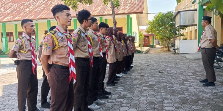Pramuka MAN 2 Banda Aceh Gelar Latihan Perdana Tahun 2026 dan Rapat Dewan Ambalan