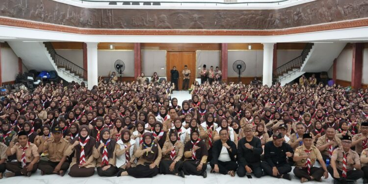 Ketua Kwartir Cabang Kabupaten Bandung Buka Kursus Orientasi Pramuka bagi Kepala TK