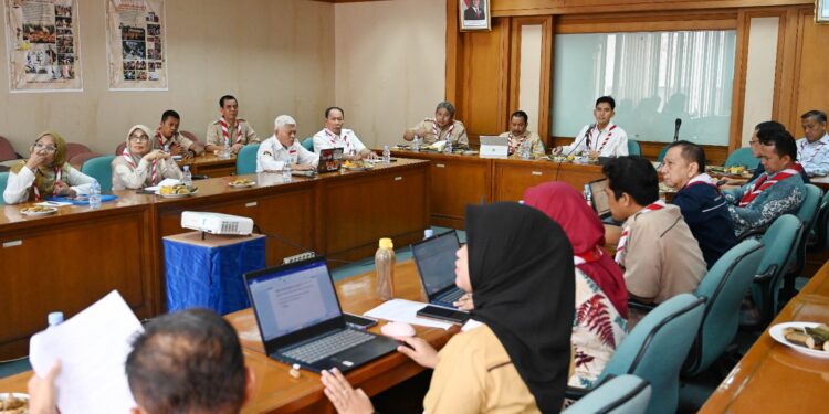 Kwarnas Gelar Rapat Persiapan Rakernas Gerakan Pramuka Tahun 2026