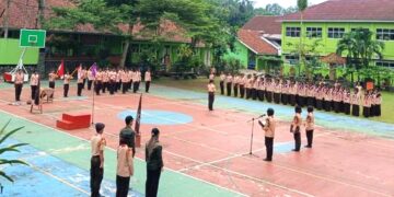SMK Negeri 1 Kutasari Gelar Pemantapan Calon Penegak Bantara