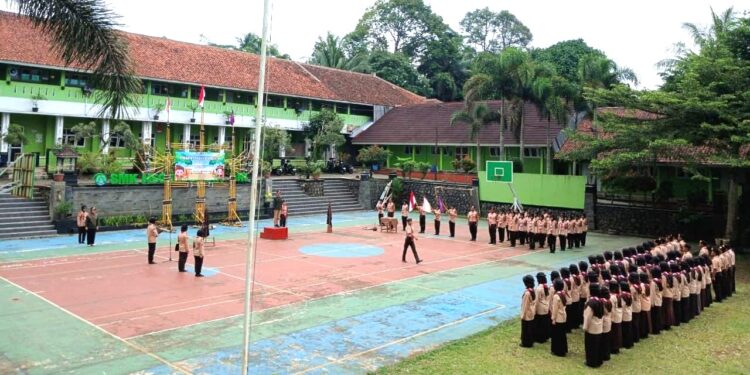 SMK Negeri 1 Kutasari Gelar Pemantapan Calon Penegak Bantara