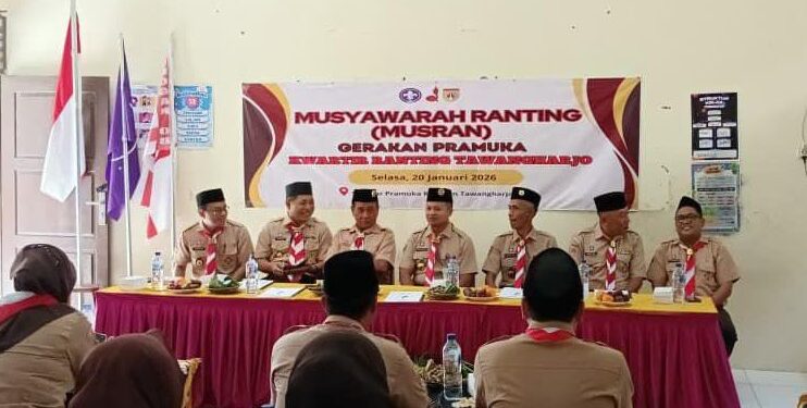 Buka Musran Pramuka, Camat Tawangharjo ajak Pramuka dukung Program Pemerintah